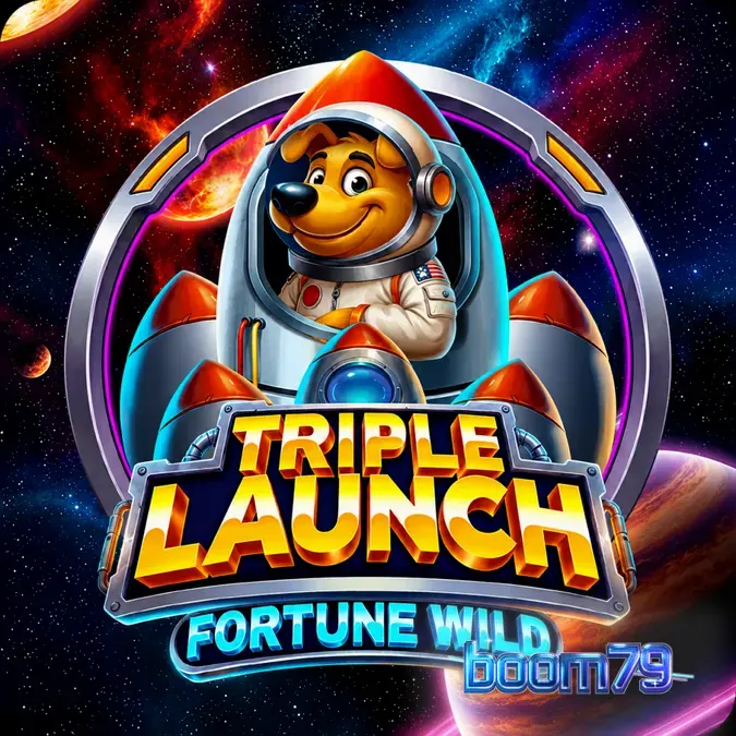 Triple Launch Fortune Wild स्लॉट गेम का इंटरफ़ेस